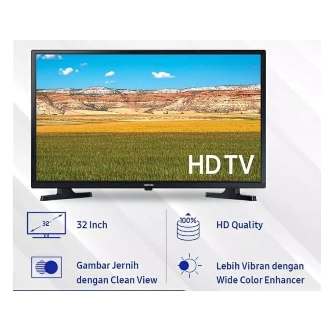 ✨New Samsung Tv 32 Inch 32T4003 Hd Digital Tv  Ua32T4003Akxxd Berkualitas