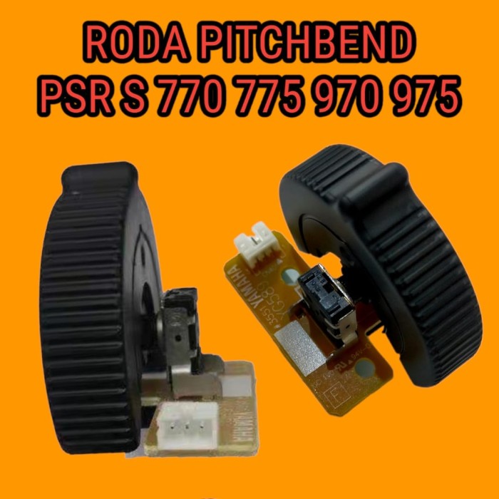 ✨New Original Roda Pitch Bend Keyboard Yamaha Psr S 770 775 970 975 1Set Terbaru
