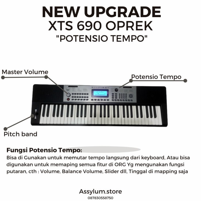 ✨New Keyboard Xts-690 Oprekan Modul Stm32. Terbatas