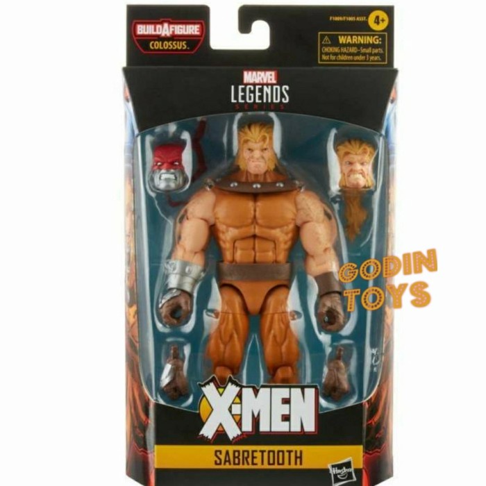 ✨New Marvel Legends Sabretooth Age Of Apocalypse Baf Colossus Hasbro Limited