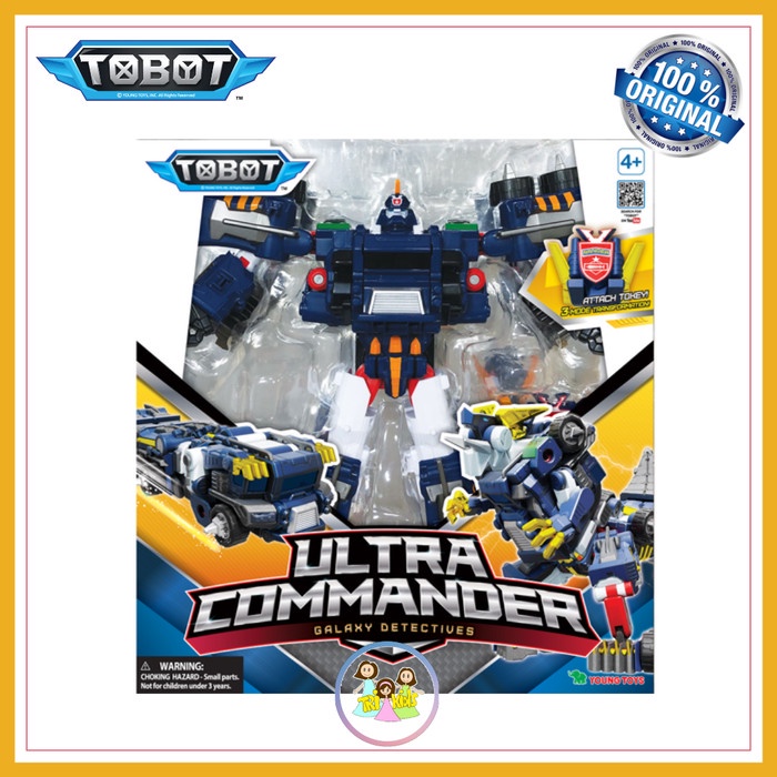 ✨Baru Tobot Gd Galaxy Detective Ultra Commander Original Young Toys Terbatas