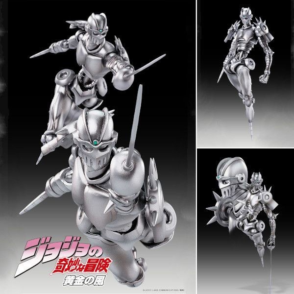 ✨Baru Jojo'S Bizarre Adventure: Golden Super Action Statue Silver Chariot Limited