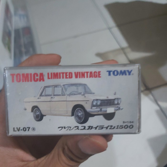 ✅Termurah Tomica Limited Vintage Lv-07A 1/64] Prince Skyline 1500 White Diskon