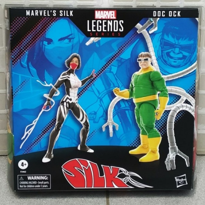 ✨Baru Hasbro Marvel Legends 2Pack Silk Doctor Octopus Doc Ock Oct Otto Ori Berkualitas