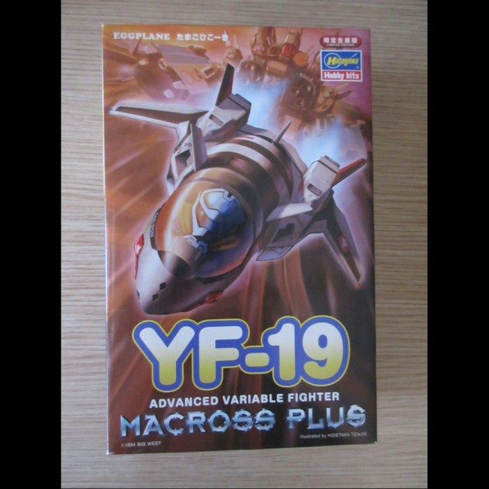✅Termurah Eggplane Hasegawa Yf-19 Macross Plus Rare Terbaru