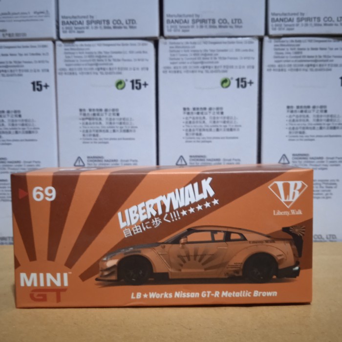 ✅Termurah Mini Gt Nissan Gtr R35 Brown Diskon