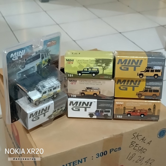 ✅Termurah Land Rover Defender 110 Minigt 1/64 Sepaket Diskon