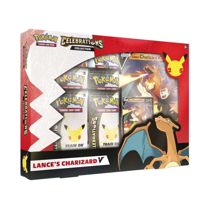 ✅Termurah Sealed Pokemon Tcg 25Th Celebrations Box - Lance'S Charizard V Berkualitas