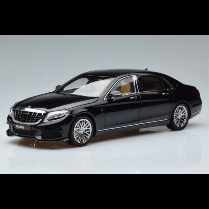 ✅Termurah Almost Real Maybach Brabus 1 18 Black Full Open Diecast Limited