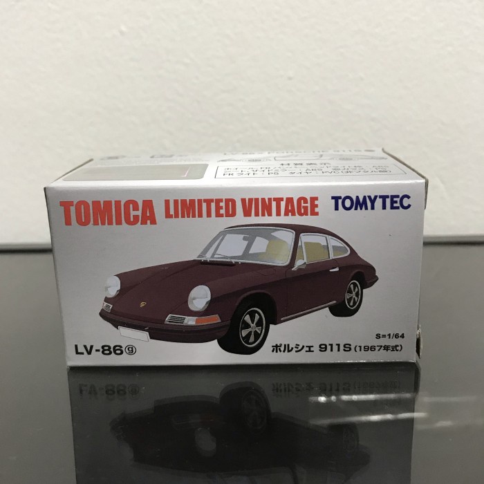 ✅Termurah Tomica Limited Vintage Porsche 911S Brown/Coklat Lv-86G Terbatas