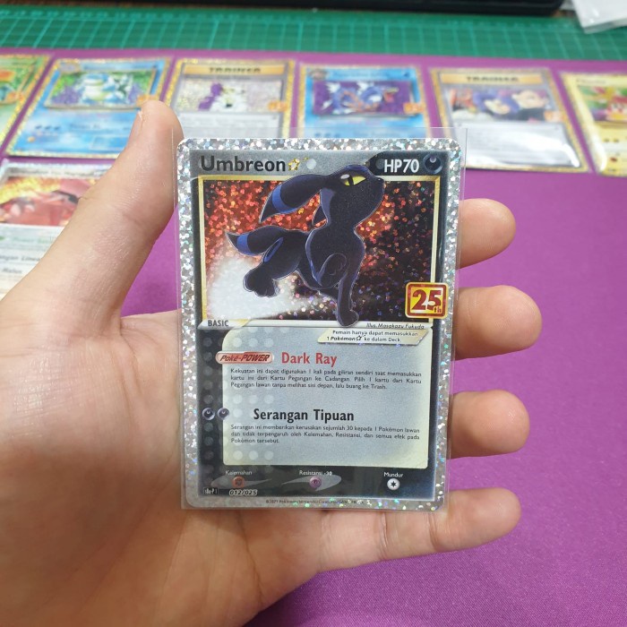 ✅Termurah Kartu Pokemon Indonesia - 25Th Anniversary Collections - Umbreon Terbatas