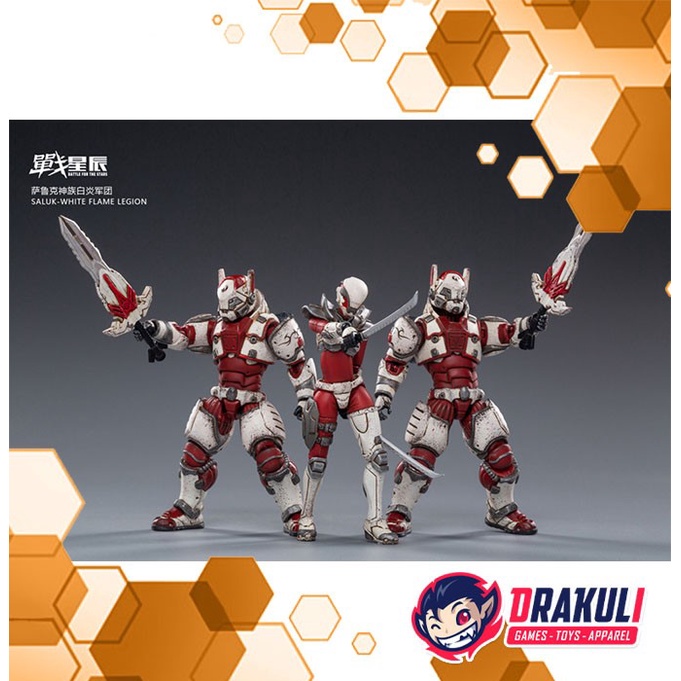 ✨Baru Joytoy Saluk White Flame Legion 1/18 Scale Jt0739 Diskon