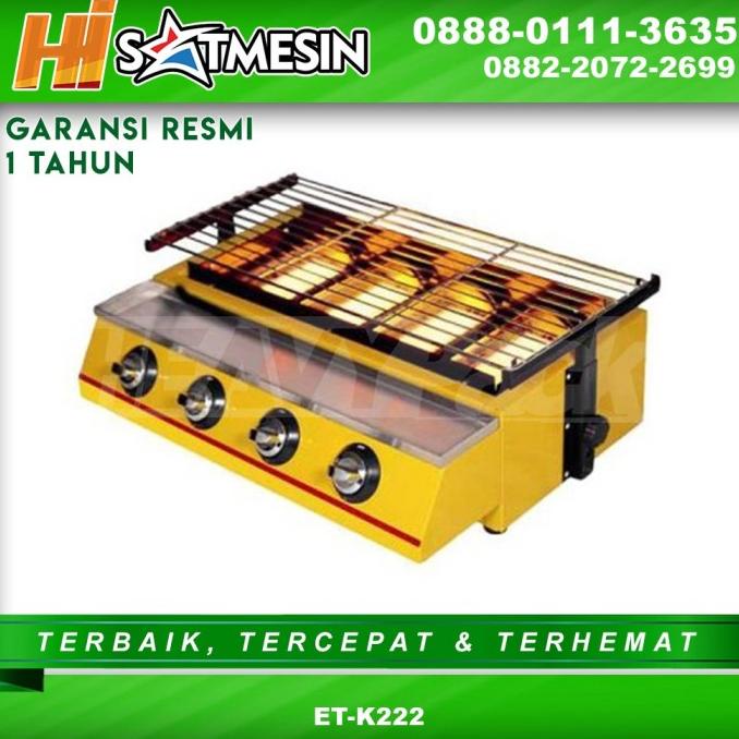 Alat Panggang Kompor Gas - Panggangan Pemanggang Sate Dan Sosis Bakar