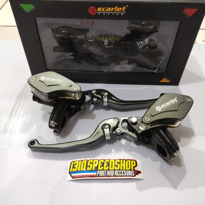 ✨New Master Rem Scarlet Tabung Oval Model Rcb Nmax Pcx Adv 150 Xmax Grey Terbaru