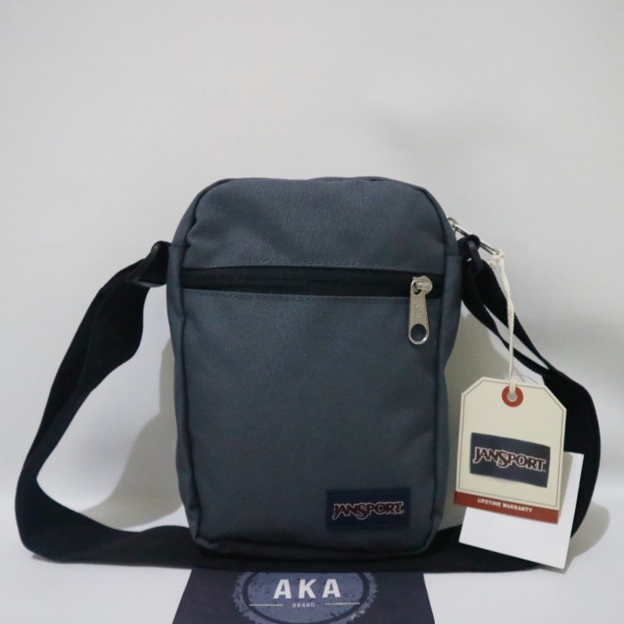 ✨New Tas Jansport Weekender Deep Grey Sling Waist Bag  100 Original  Berkualitas