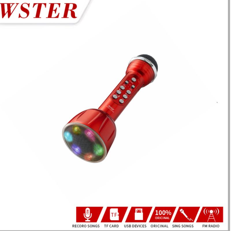 WSTER Original Mic Karaoke microphone Bluetooth wireless WS-568