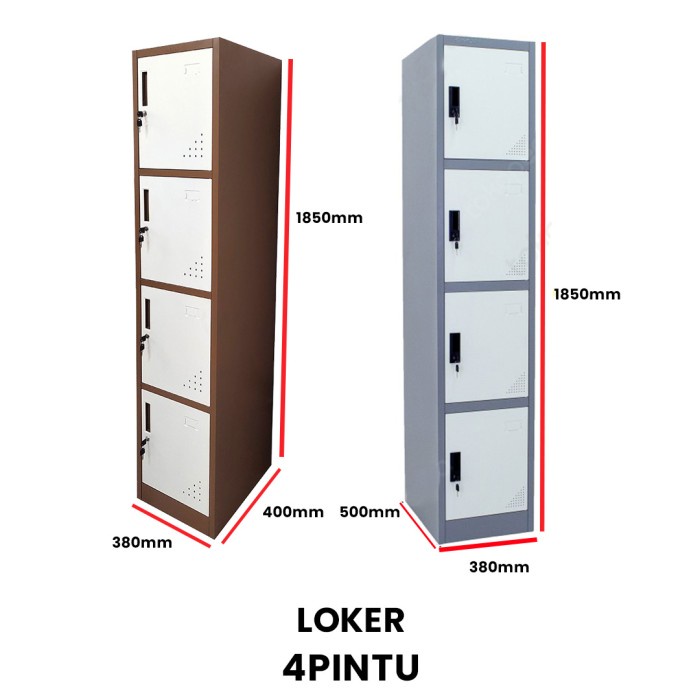 LOKER BESI - LEMARI LOCKER BESI