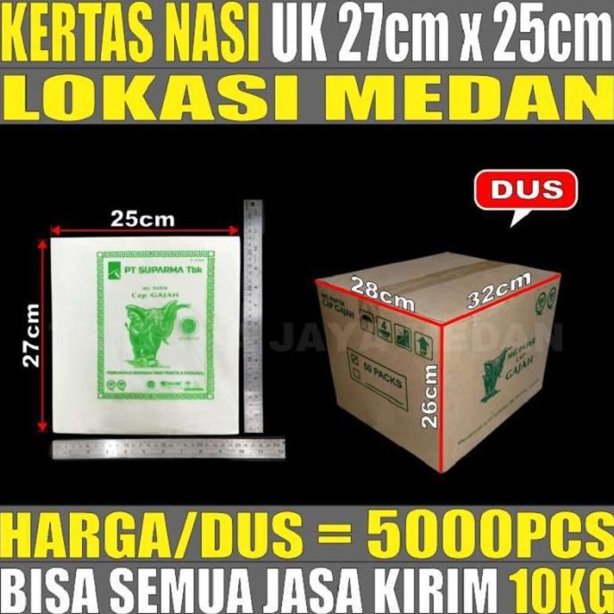 =+=+=+] Kertas Nasi Kfc Pembungkus Nasi Dus Semua Jasa Kirim Ekspedisi Medan