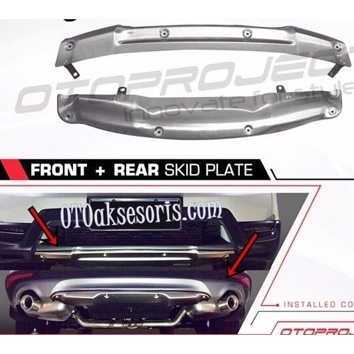 ✅Ready Front Rear Skid Plate Depan  Belakang Plate All New Crv Turbo Terbatas