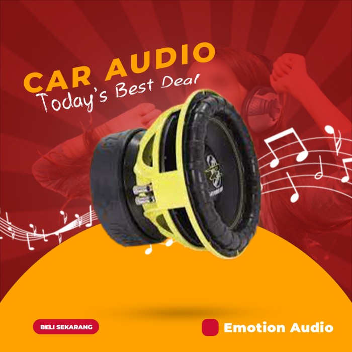 ✅New Ori Subwoofer Ground Zero Nuclear Series Gznw 12Spl X-Flex Terbaru