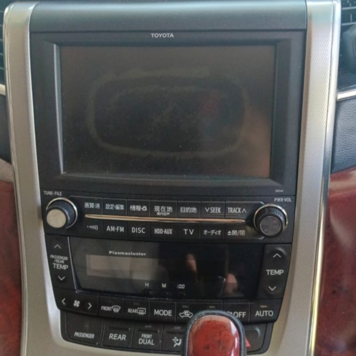 ✅Ori Servise Layar Lcd Head Unit Alphard Premuim Sound Gen 2 Thn 08 - 2013 Diskon