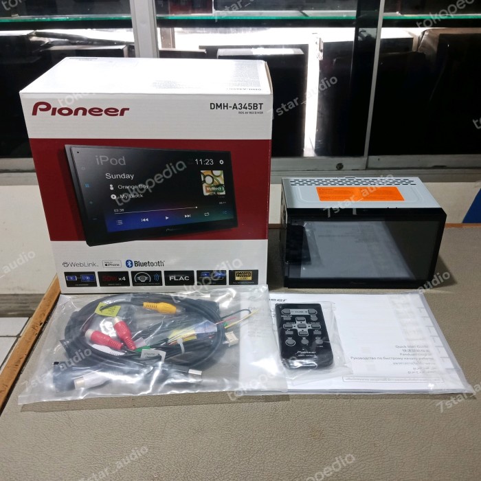 ✅Ori Head Unit Pioneer Dmh A345Bt - Pioneer Dmha345Bt - Pioneer Dmh345 Bt Limited