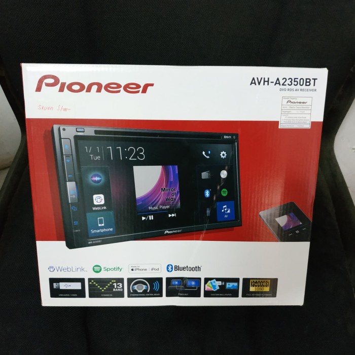 ✅Ori Pioneer Avh-A2350Bt - Pioneer Avha2350Bt - Pioneer Avh2350Bt - Pioneer Terbaru