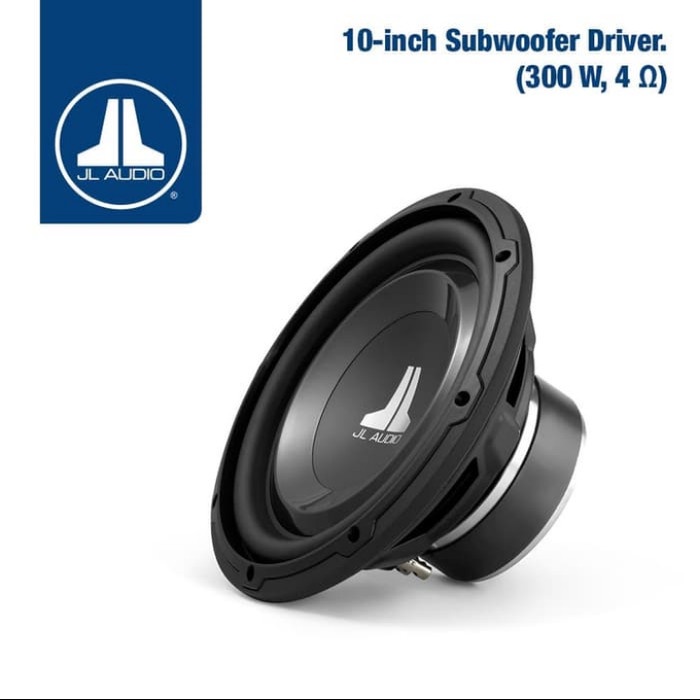 ✅New Ori Subwoofer Pasif Jl Audio 10W1V3-4 W1V3 Jl W1 10 Inch Original  Resmi Berkualitas