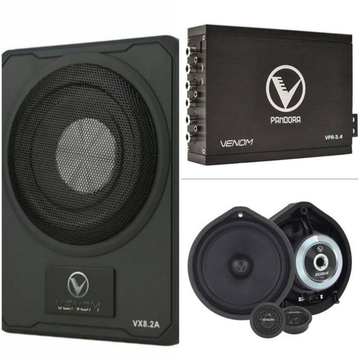 ✅Ori Paket Venom Pandora 3.4 Dan Subwoofer Kolong Vx8.2A Dan Excoduce Limited