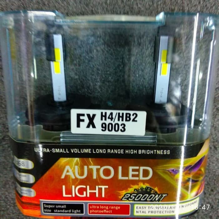 [Original] Bohlam Led Mobil Headlamp H4 Hi Lo Super Terang Limited