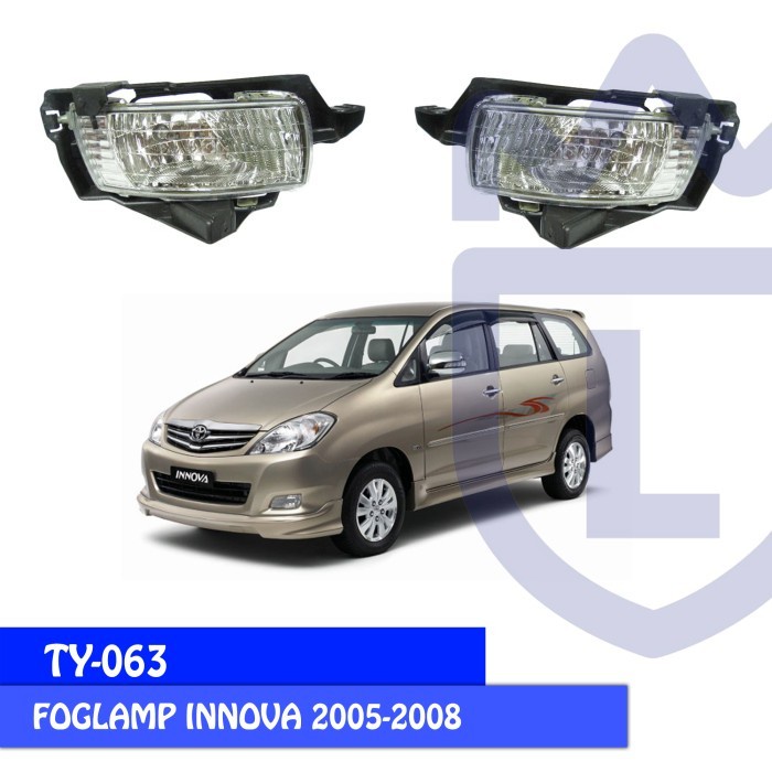[Original] Foglamp / Lampu Kabut Dlaa Ty063 Toyota Innova 2005-2008 Limited