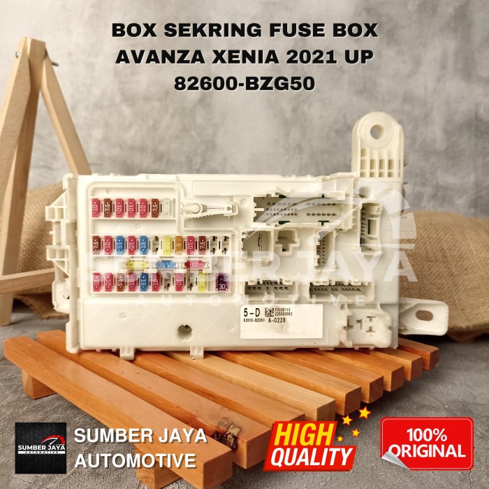 [Original] Box Sekring Fuse Box Avanza Xenia 2021 Up 82600-Bzg50 Original Terbaru