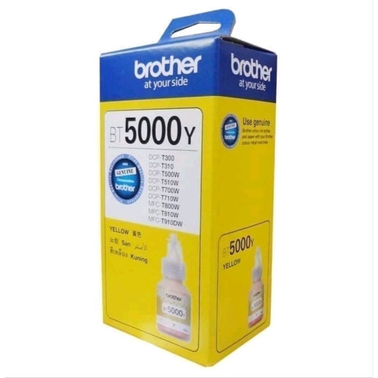 Tinta Brother 5000 yellow printer DCP - T310 DCP -T510W DCP-T710W DCP-T810W