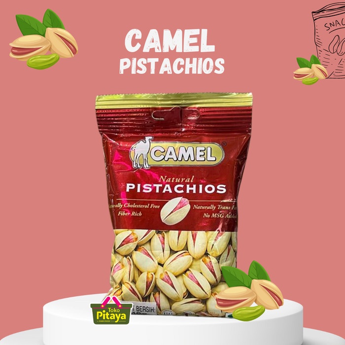 

<<<<<] Camel Natural Baked Pistachios 40 gr Kacang Camel Pistacio