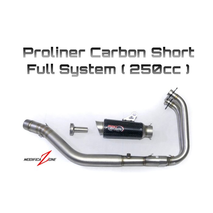 [Original] Knalpot Proliner Kawasaki Ninja250 Ninja 250 Z250 -Bkn Akrapovic Cld Berkualitas