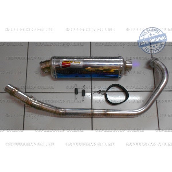 [Original] Knalpot Cld Racing Satria Fu/Raider Type Performance Silencer Oval H/B Berkualitas