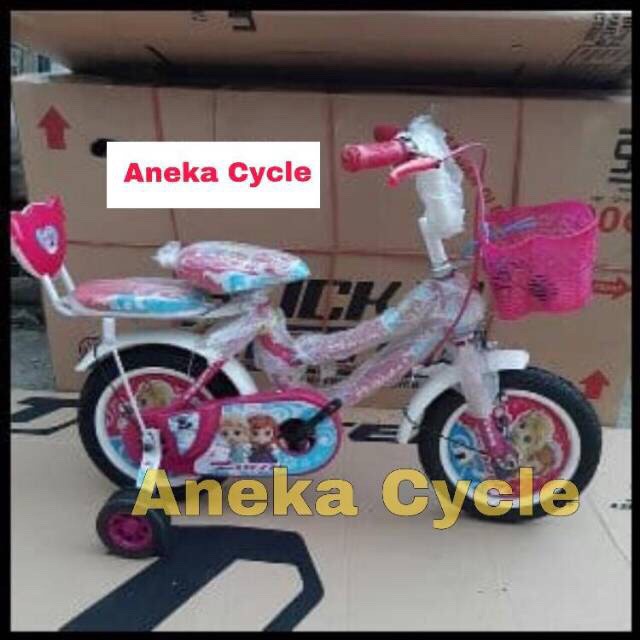 ✨Original Sepeda Anak Perempuan Frozen Forza 12 Terbaru