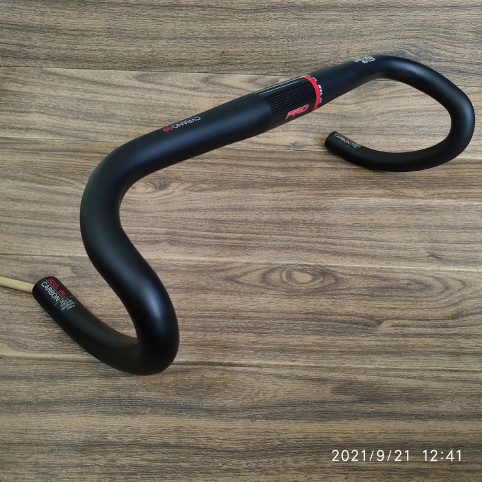 ✨Original Rxl Xl Cyrano Ultralight Carbon Dropbar - Super Ringan 40 Cm Berkualitas