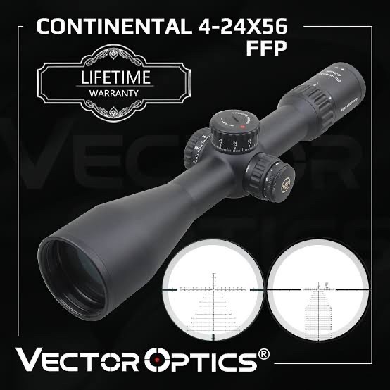 ✨Original Teleskop Vector Continental 4-24X56 Ffp Od 34Mm Diskon