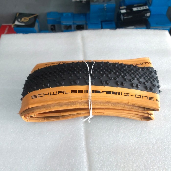✨Ori Ban Luar Schwalbe G-One Bite Tanwall 700X40C Kevlar Limited