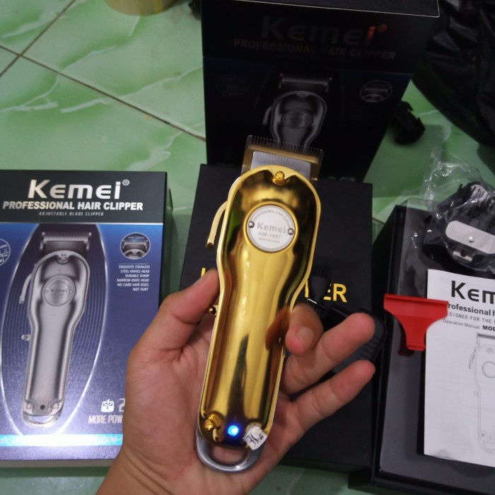 ✨New Ori Mesin Cukur Rambut Kemei 1987 Hair Clipper1Set Gunting Rambut Lengkap Berkualitas