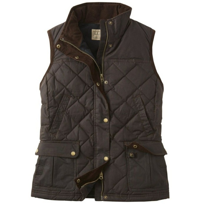 ✨Ori Rompi Bulu Angsa Ll Bean Upcountry Waxed Cotton Down Vest Original Berkualitas