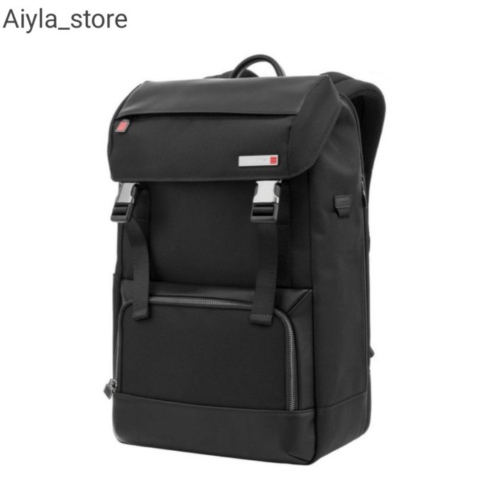 ✨New Samsonite Sefton Backpack W/Flap Black - Ransel Samsonite Laptop 156 Diskon