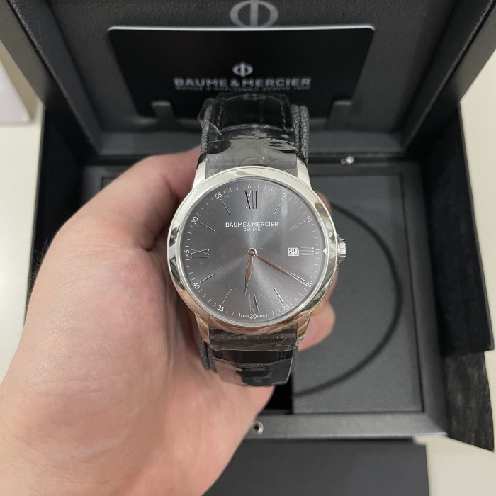 ✨Termurah Baume And Mercier Classima Rhodium Quartz Unworn Fullset Diskon