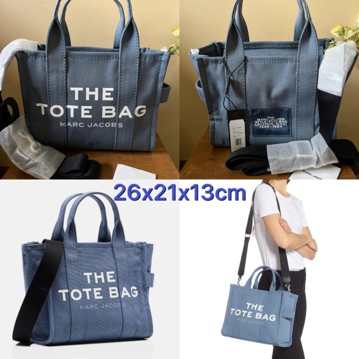 ✨New Marc Jacobs The Tote Bag Small Canvas Terbaru