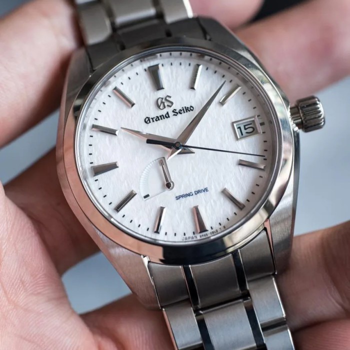 ✨Termurah Grand Seiko Snowflake Sbga211G White Dial Terbaru