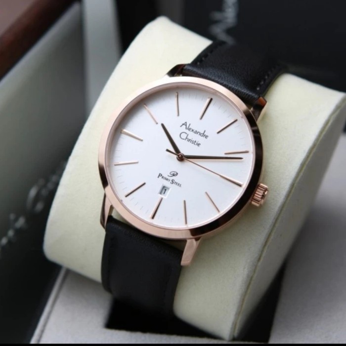 ✨Sale Jam Tangan Pria Alexandre Christie Ac 1028 Md Diskon