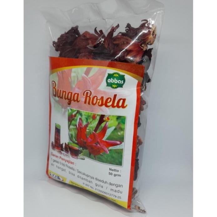 

Terjangkau - Teh Bunga ROSELLA merah / Teh ROSELA merah / rebus /curah ,,