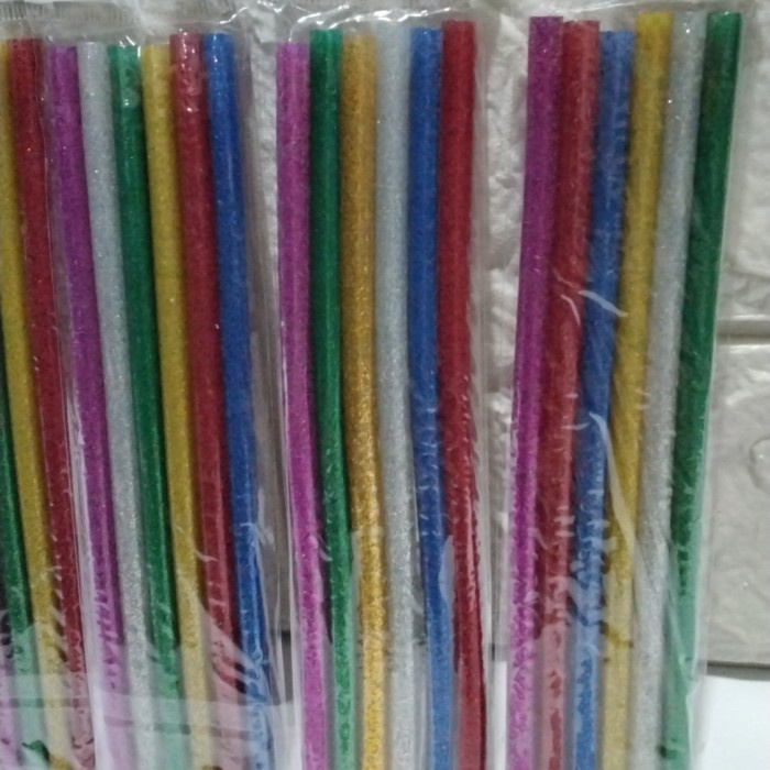 Buruan serbu] Lem lilin warna glitter kecil
