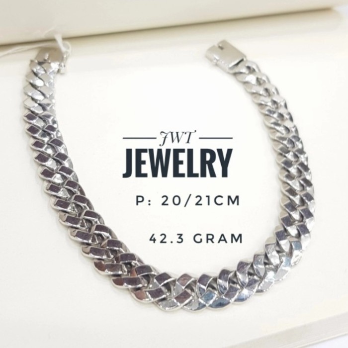 Gelang - Gelang Emas Pria Wanita Oro Davincii Bracelet Sisik Naga